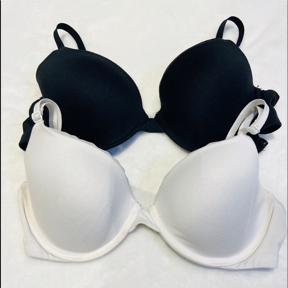 Two Calvin Klein T-Shirt Bras